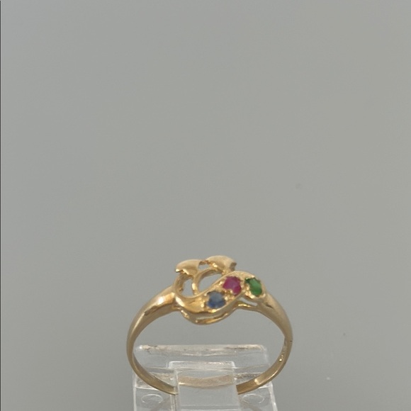 14k real solid gold ruby ring - Picture 4 of 7